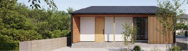 MACHIYA 平屋 外観